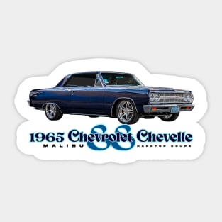 1965  Chevrolet Chevelle Malibu SS Hardtop Coupe Sticker